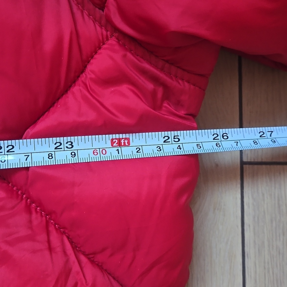 Calvin Klein Mens Quilted Reversible Jacket Black / Red L - Picture 8 of 9